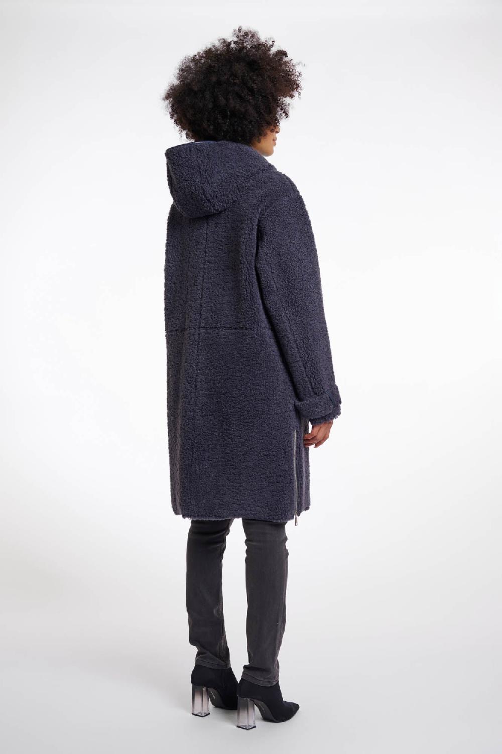 Rino & Pelle Relja Reversible Coat Night Grey