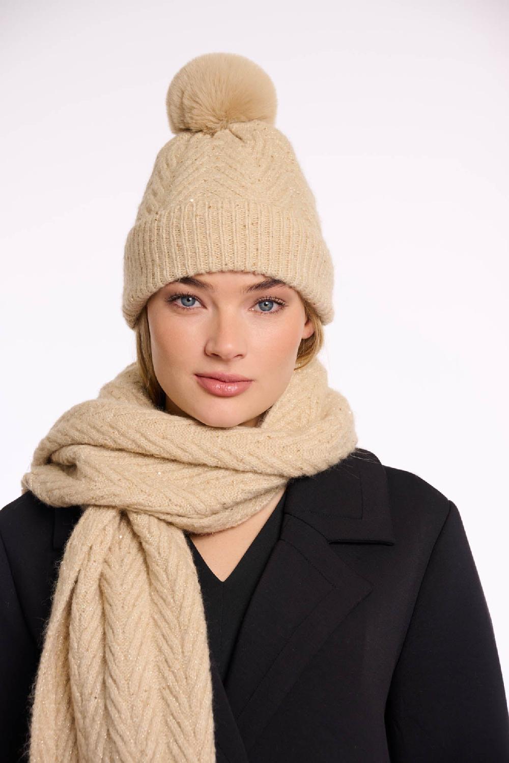 rino & pelle Rey beanie Light beige