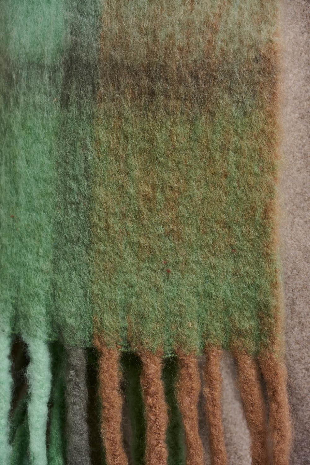 Rino & Pelle Rita Checked Scarf Forest Mix