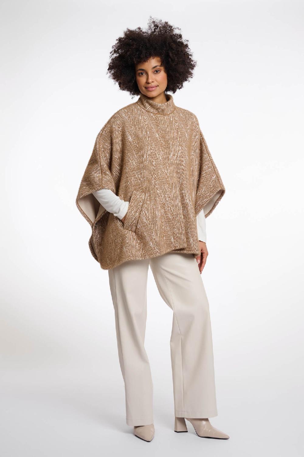 Rino & Pelle Rosanna Cape Brew Birch Zigzag