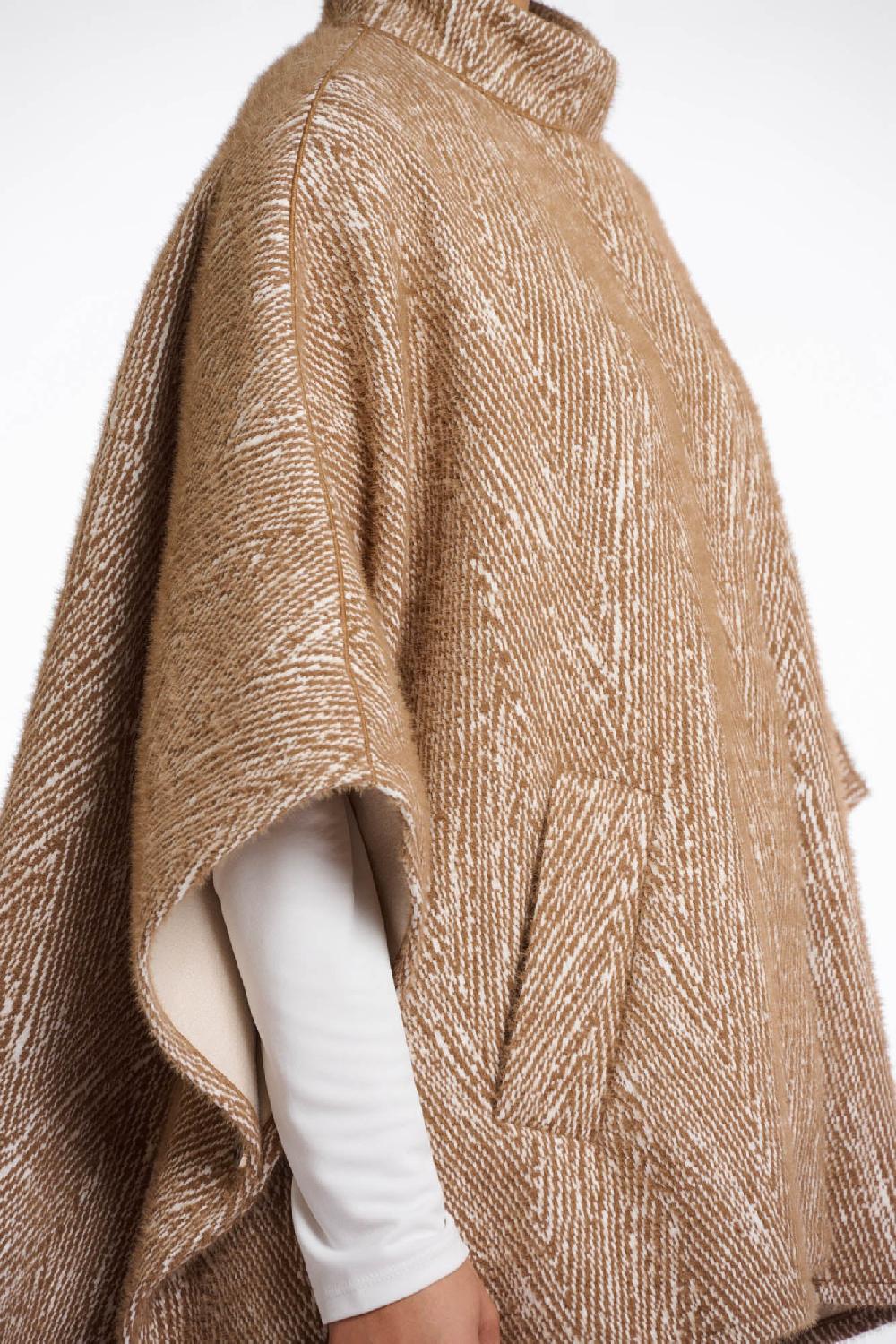 Rino & Pelle Rosanna Cape Brew Birch Zigzag