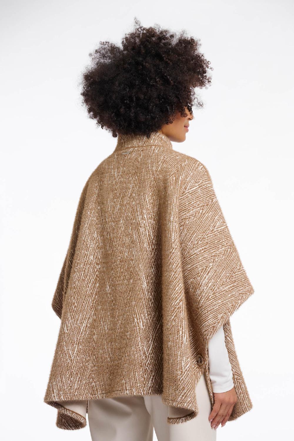Rino & Pelle Rosanna Cape Brew Birch Zigzag