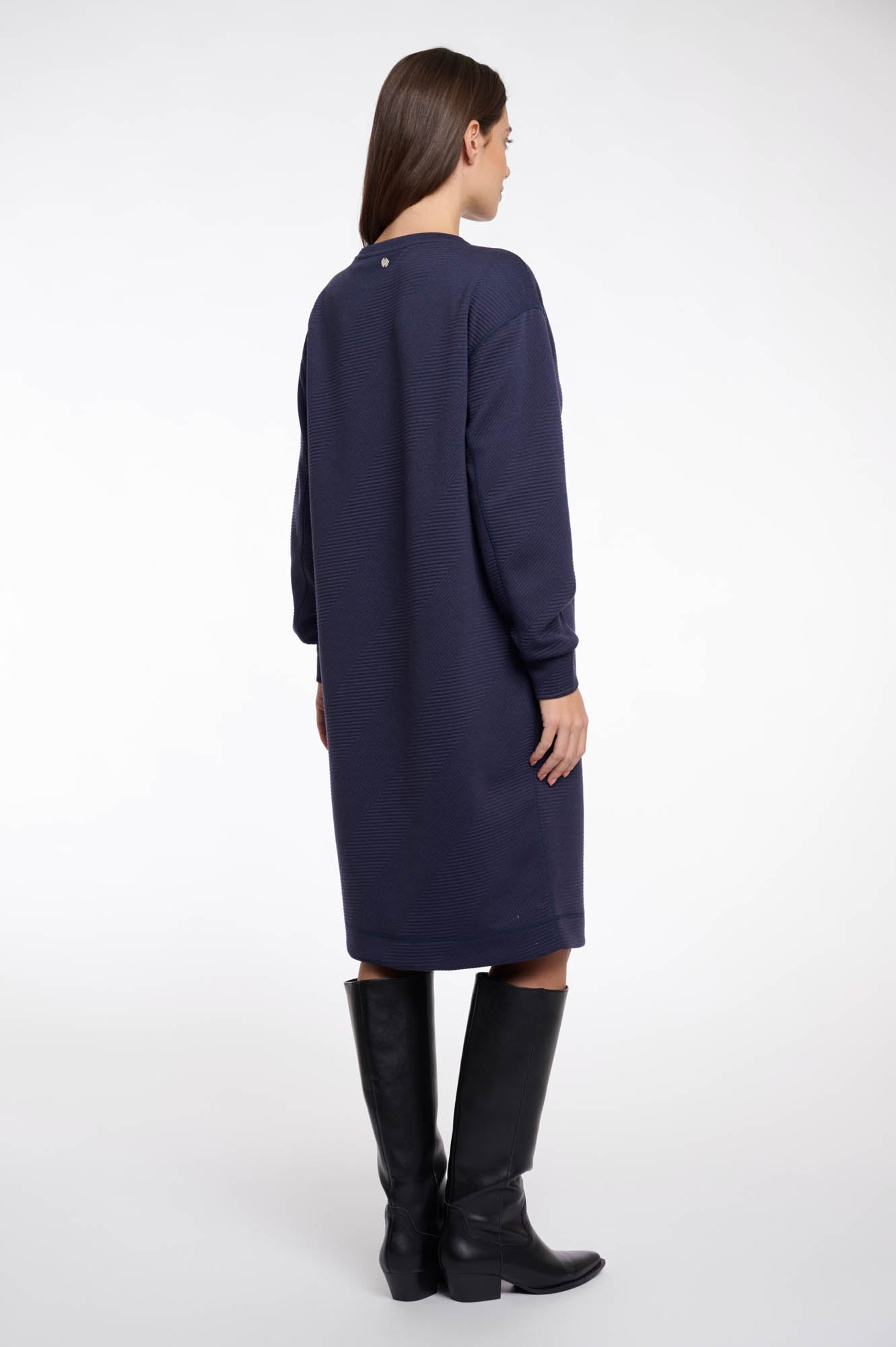 Rino & Pelle Rozelien Sweater Dress Night Grey