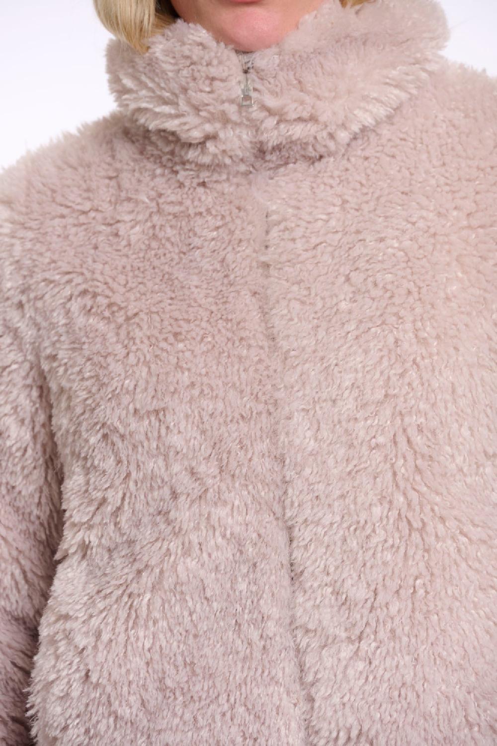 Rino & Pelle Sallie Jacket Birch Mongolian Fur