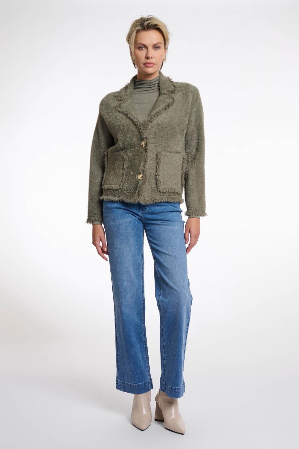 Rino & Pelle Sena Cardigan Ash Green