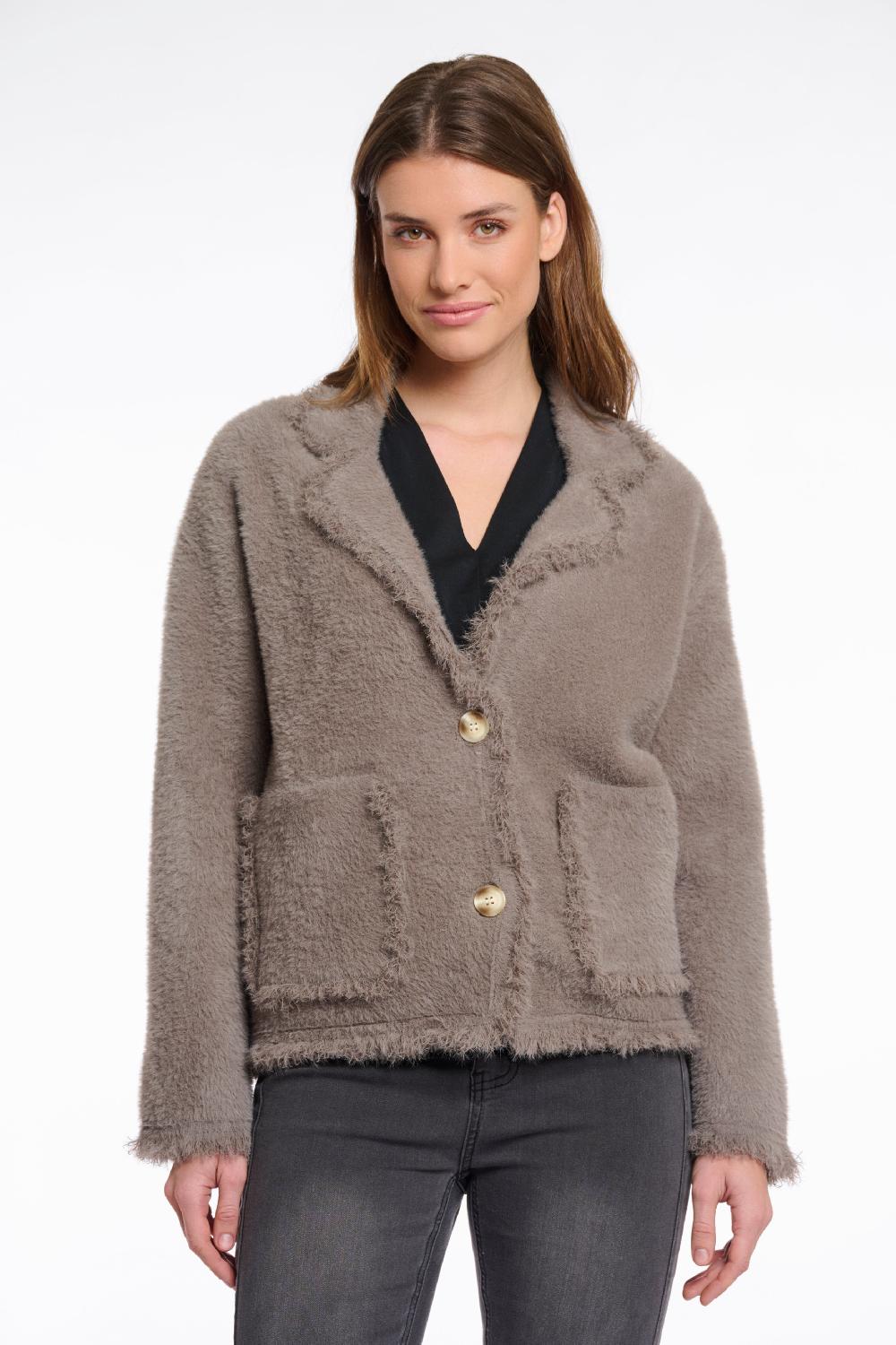 rino & pelle Sena cardigan Taupe
