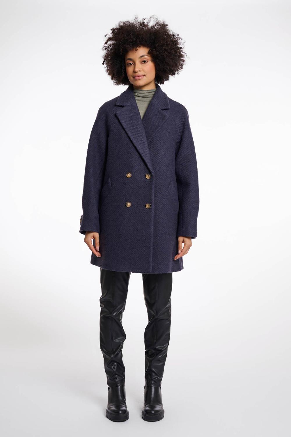 rino & pelle Serena coat Night grey
