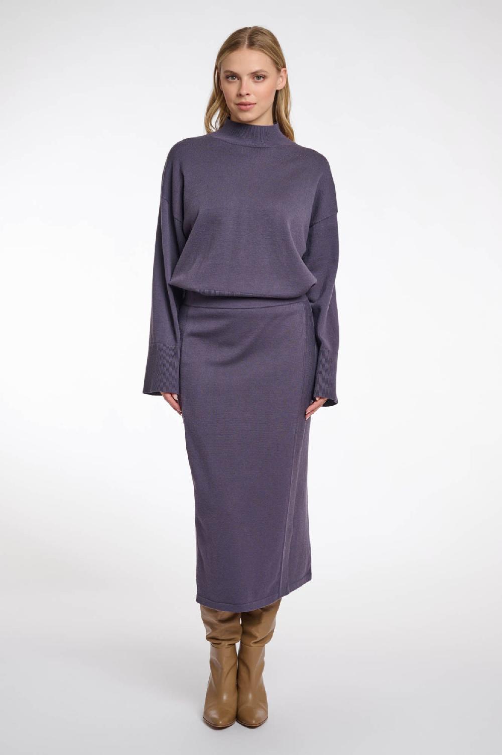 Rino & Pelle Silvo Skirt Night Grey