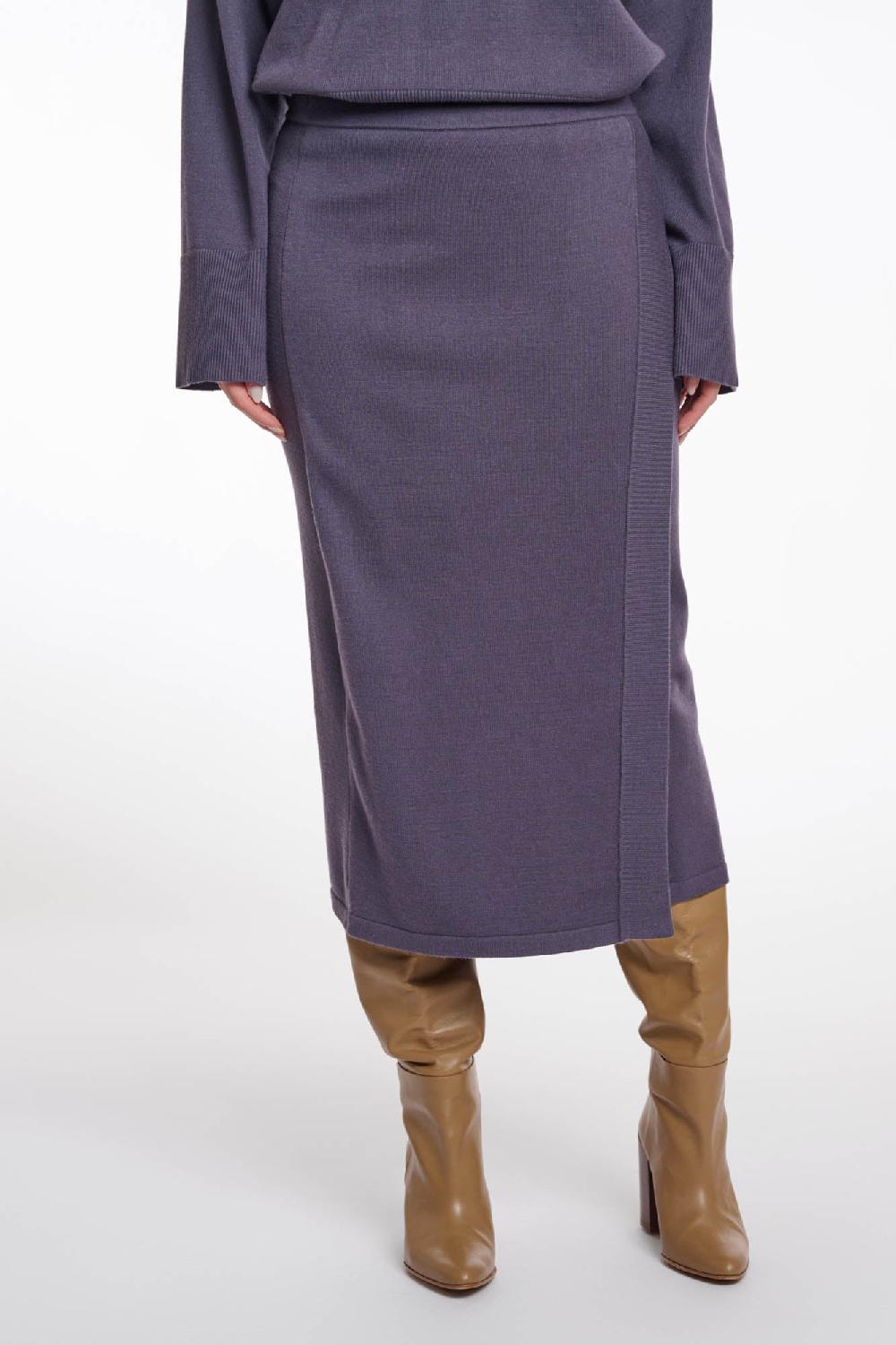 rino & pelle Silvo skirt Night grey