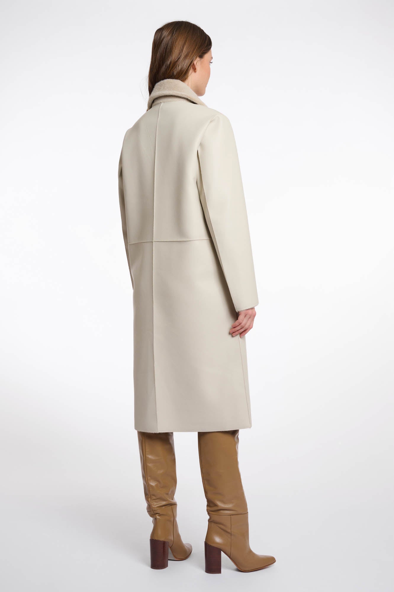 Rino & Pelle Tatiana Reversible Coat Birch