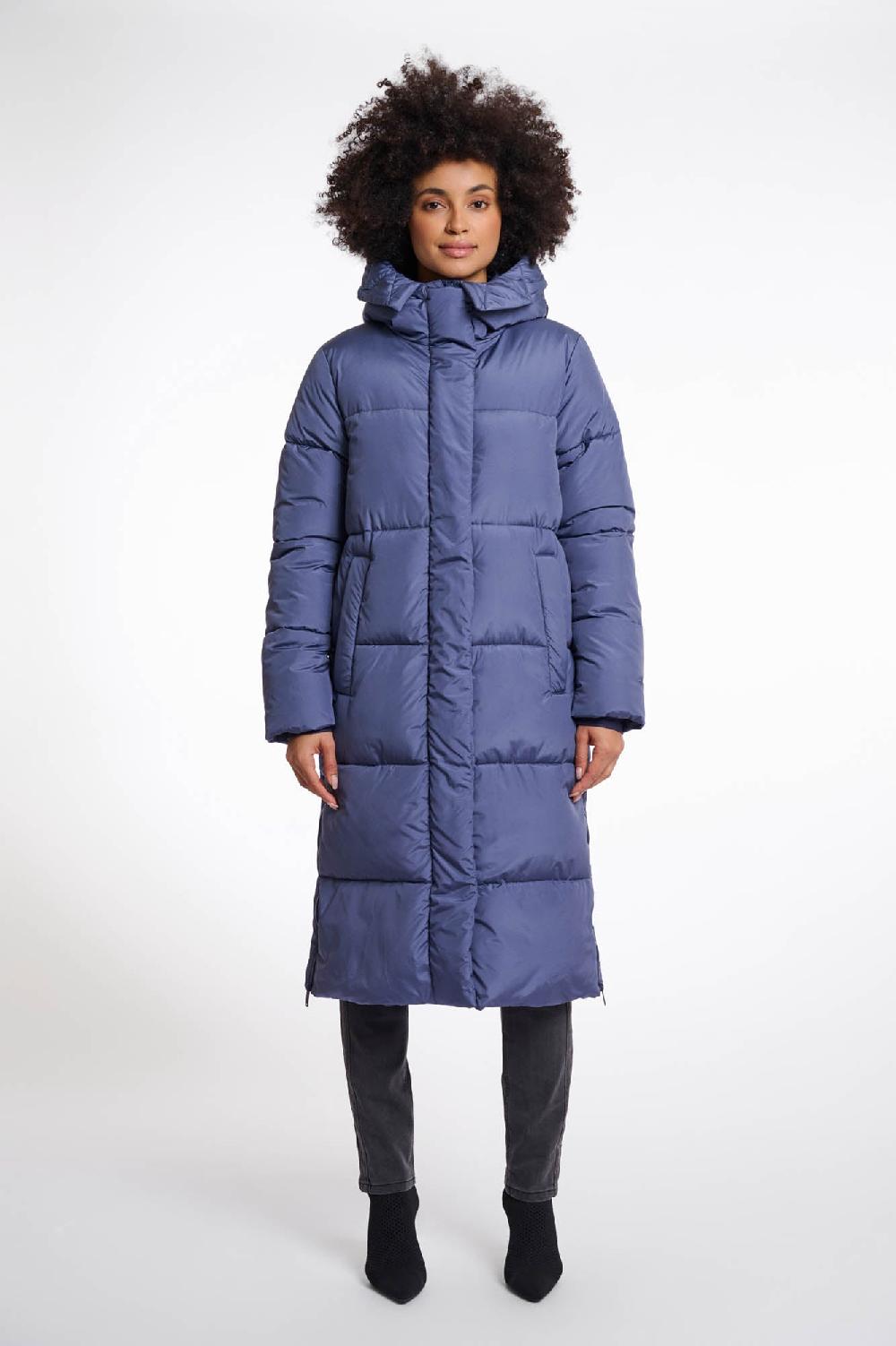 rino & pelle Tessa coat Blue shadow