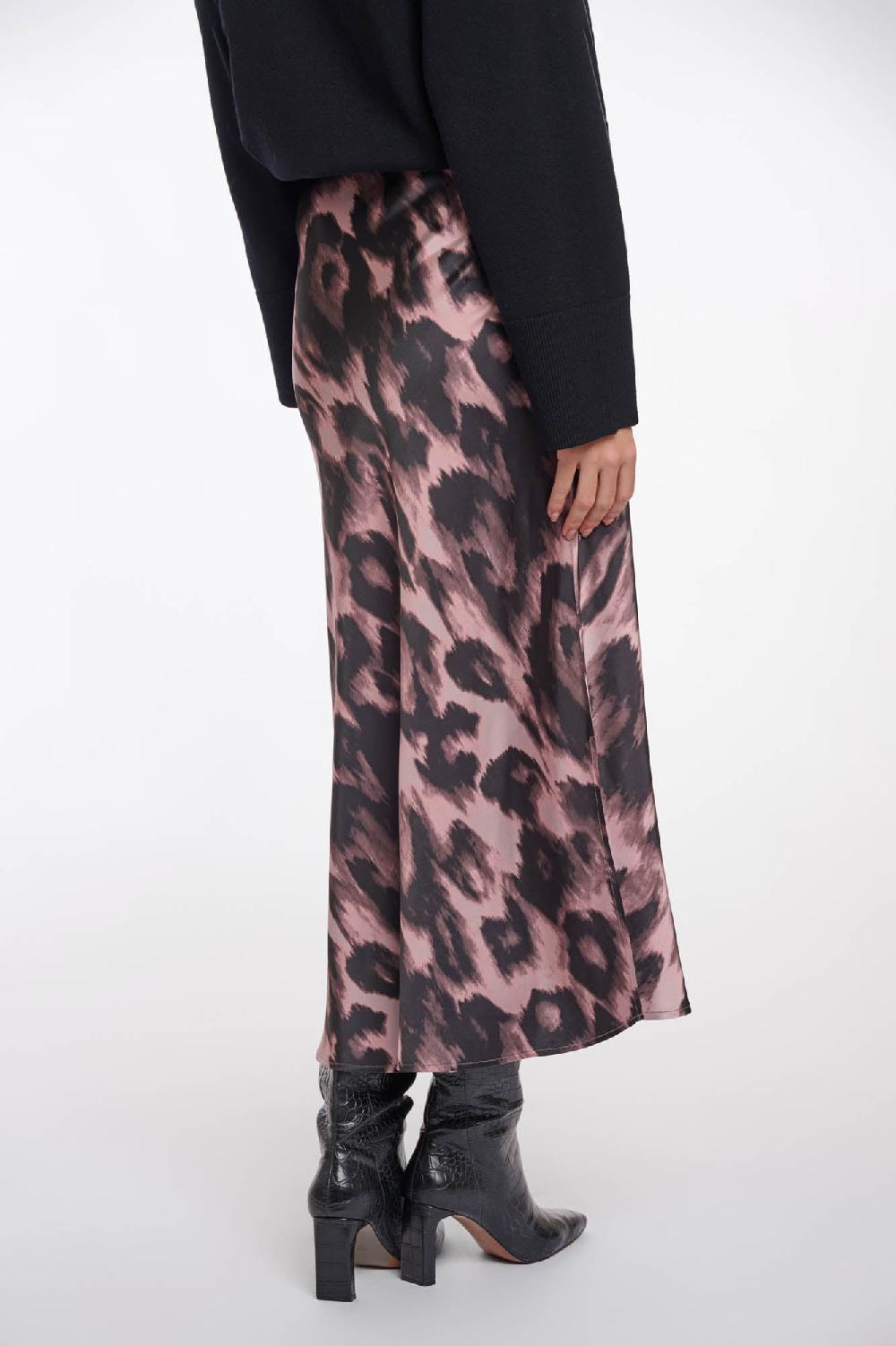 Rino & Pelle Vera Skirt Blurry Leopard