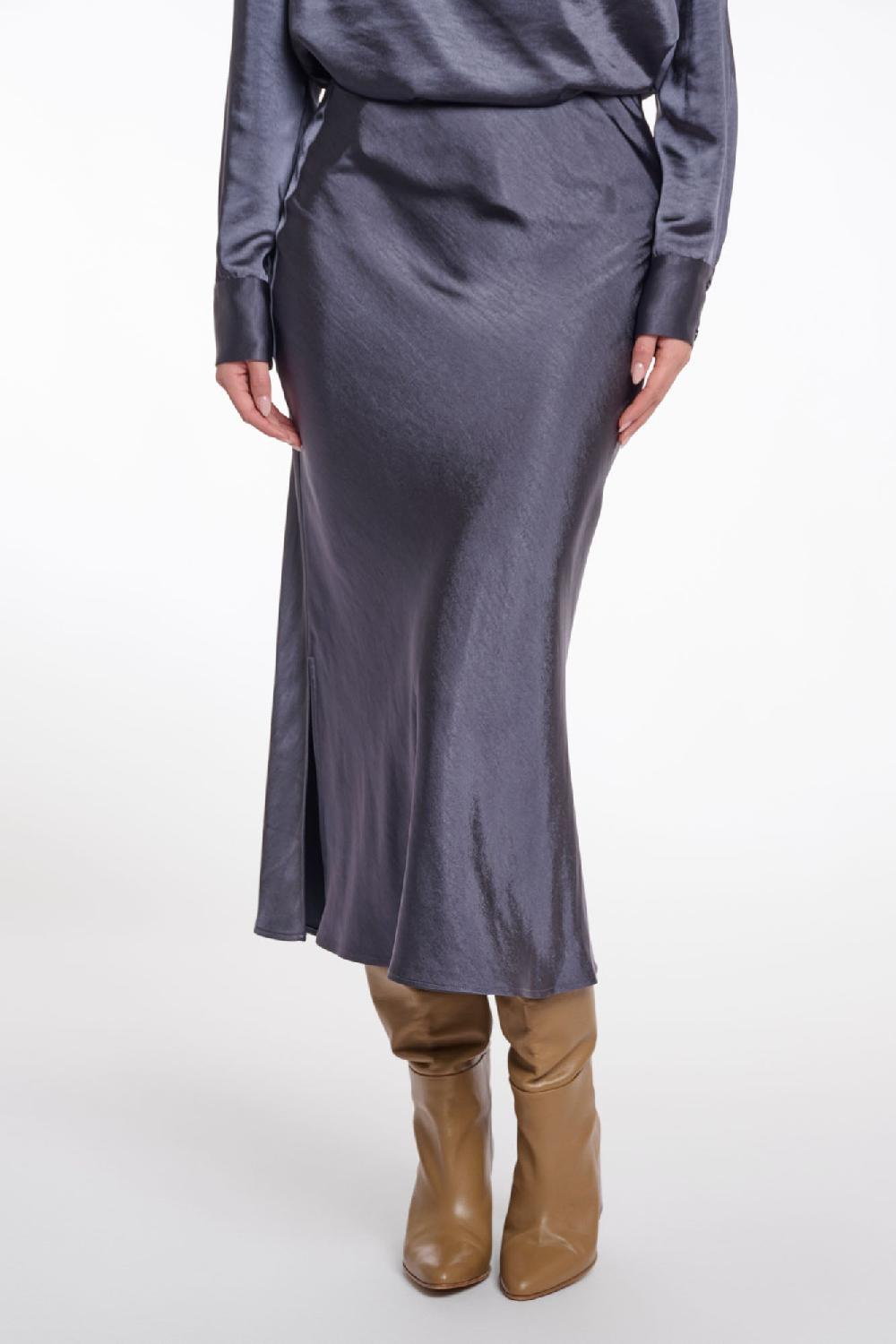 rino & pelle Vera skirt Night grey