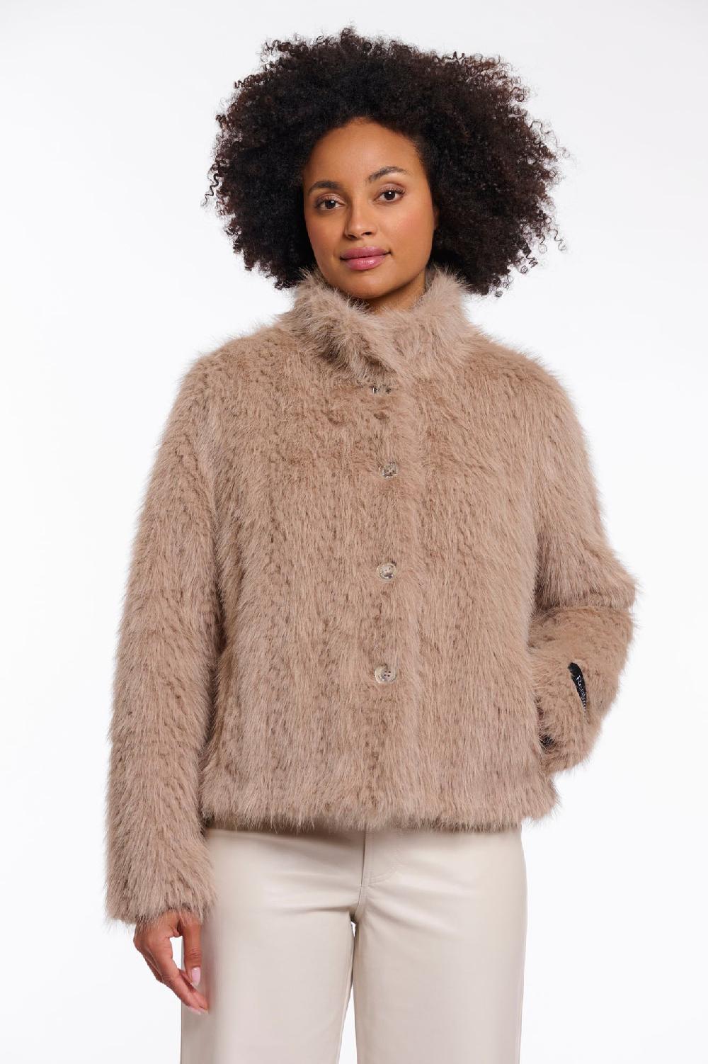 rino & pelle Vie jacket Oat dessin