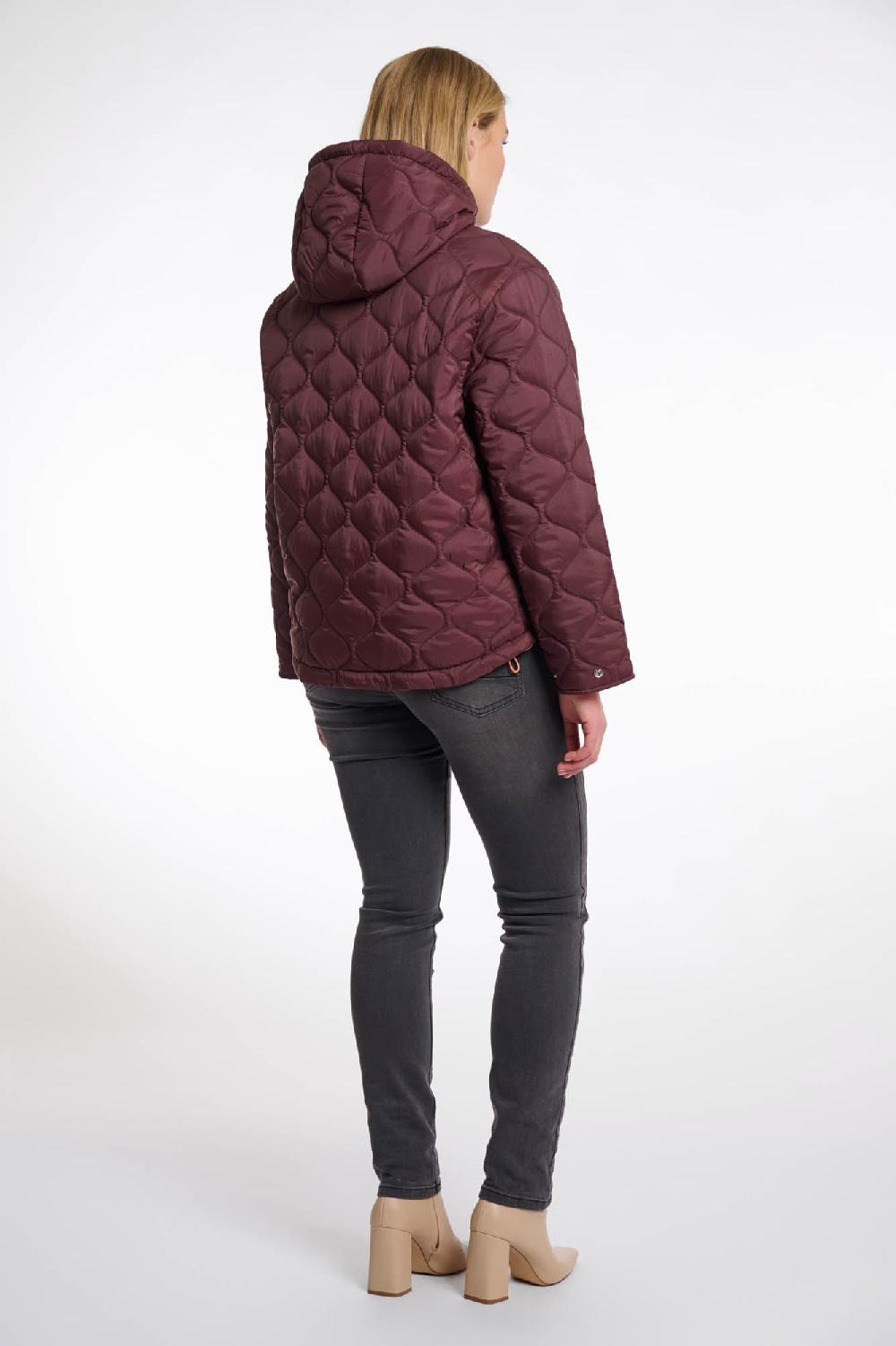 Rino & Pelle Shanon Reversible Jacket Chocolate Bean And Orange