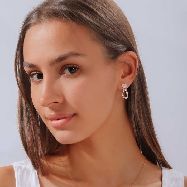 Rior Design Amour Earrings Rose Gold