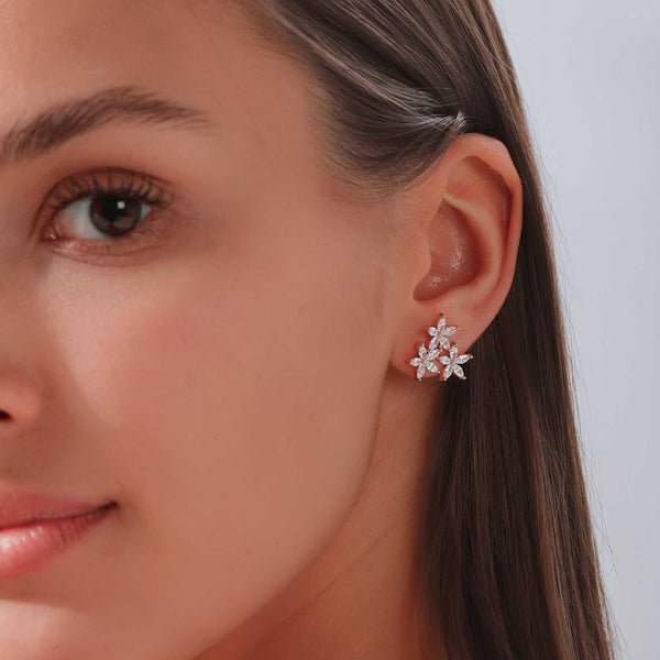 Rior Design Bloom Earrings Rose Gold
