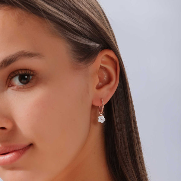 Rior Design Blossom Twist Hoops Earrings