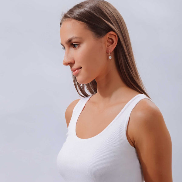 Rior Design Blossom Twist Hoops Earrings