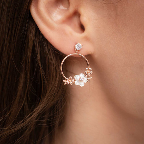 Rior Design Emilia Earrings Rose Gold
