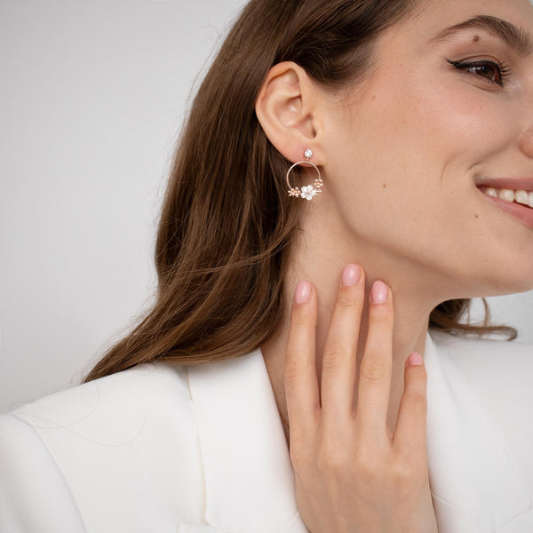 Rior Design Emilia Earrings Rose Gold