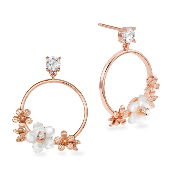 rior design Emilia Earrings Rose Gold