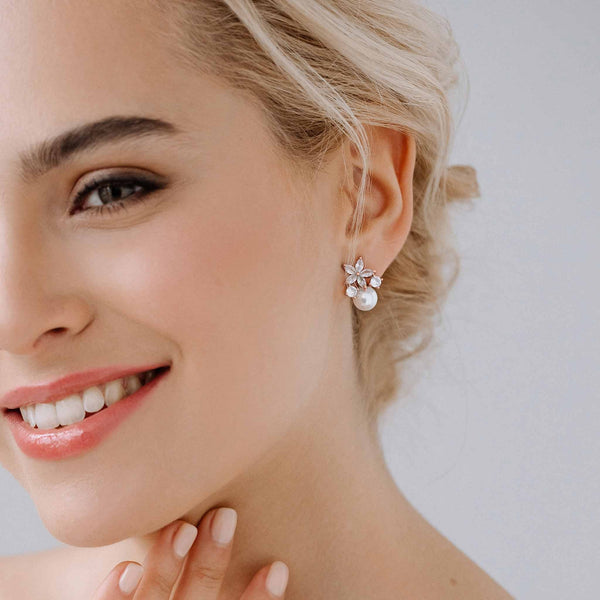 Rior Design Fleur Earrings Rose Gold