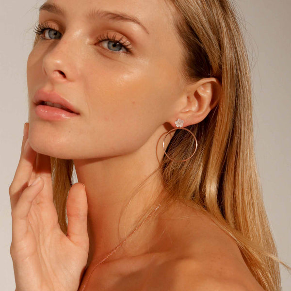 Rior Design Forever Earrings Rose Gold