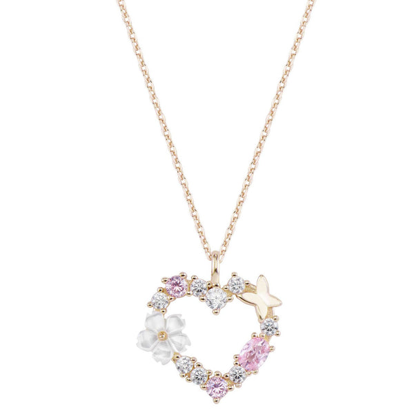 rior design Gold Heart Necklace