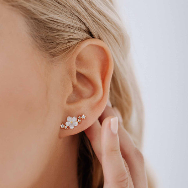 Rior Design Gold Sparkle Earrings