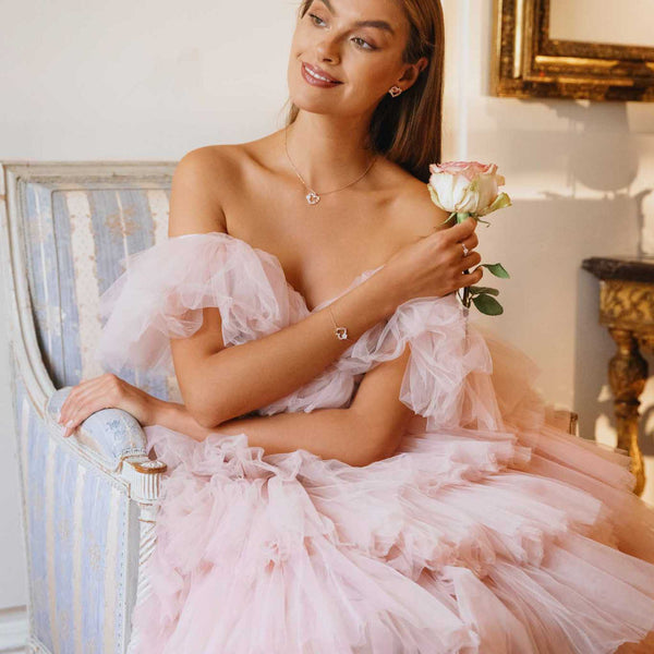 Rior Design Heart Bracelet Rose Gold