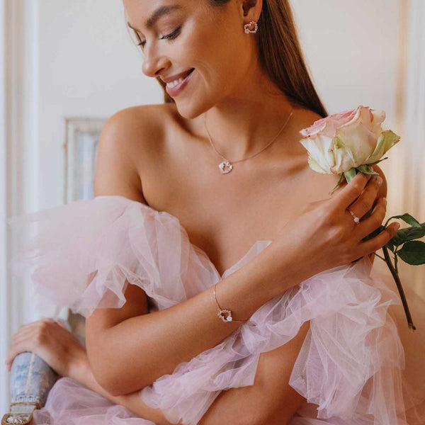 Rior Design Heart Bracelet Rose Gold