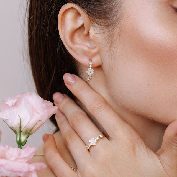 Rior Design Lia Hoop Earrings Gold