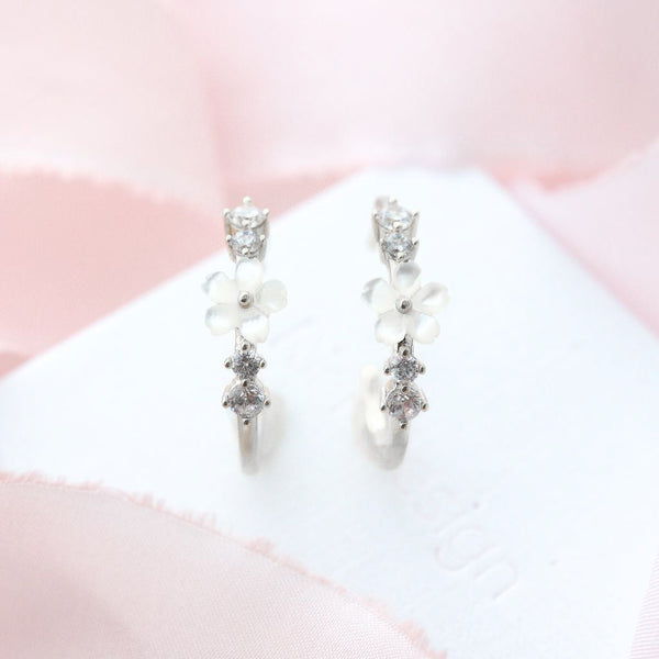 Rior Design Lia Silver Hoop Earrings