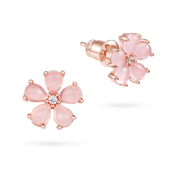 rior design Peach Blossom Earrings Rose Gold