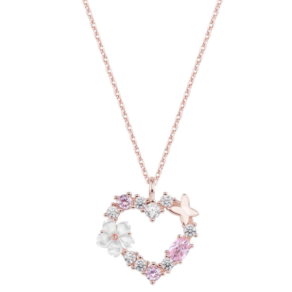 rior design Rose Gold Heart Necklace