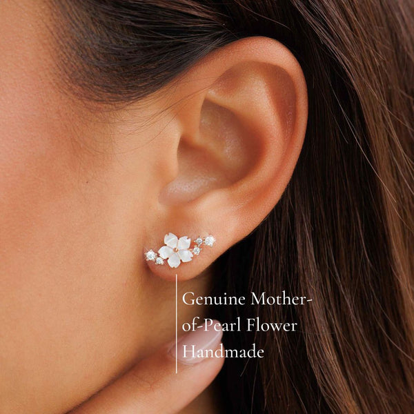 Rior Design Rose Gold Sparkle Earrings
