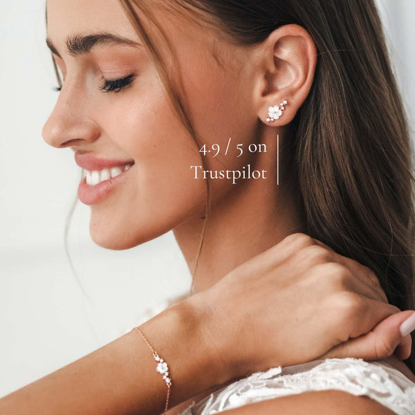 Rior Design Rose Gold Sparkle Earrings