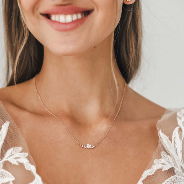 Rior Design Rose Gold Sparkle Necklace