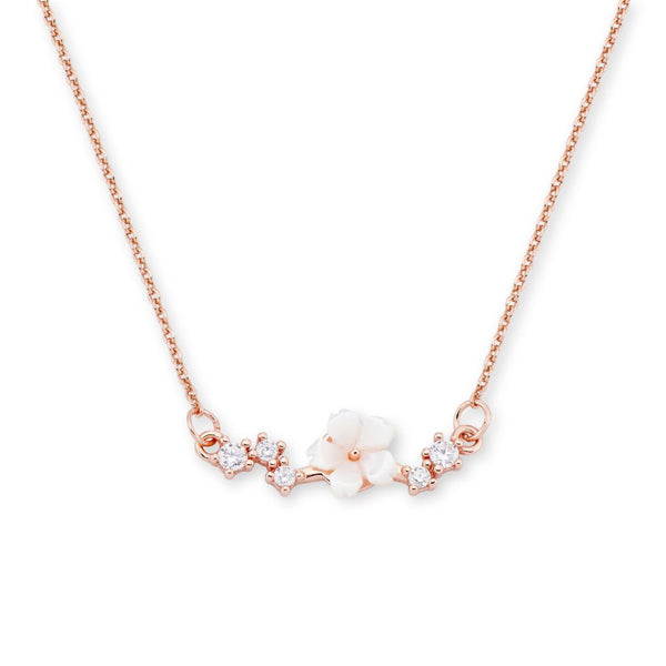 rior design Rose Gold Sparkle Necklace