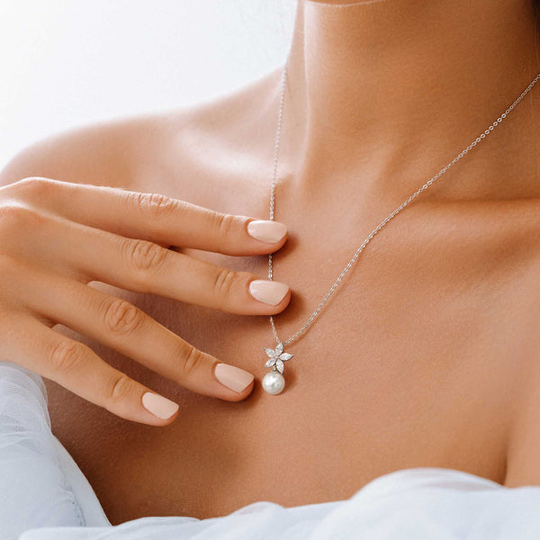 Rior Design Silver Fleur Necklace