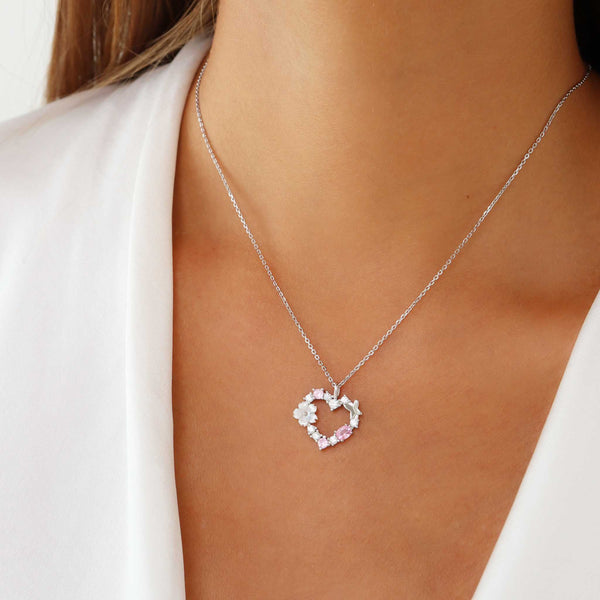 Rior Design Silver Heart Necklace