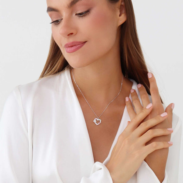 Rior Design Silver Heart Necklace