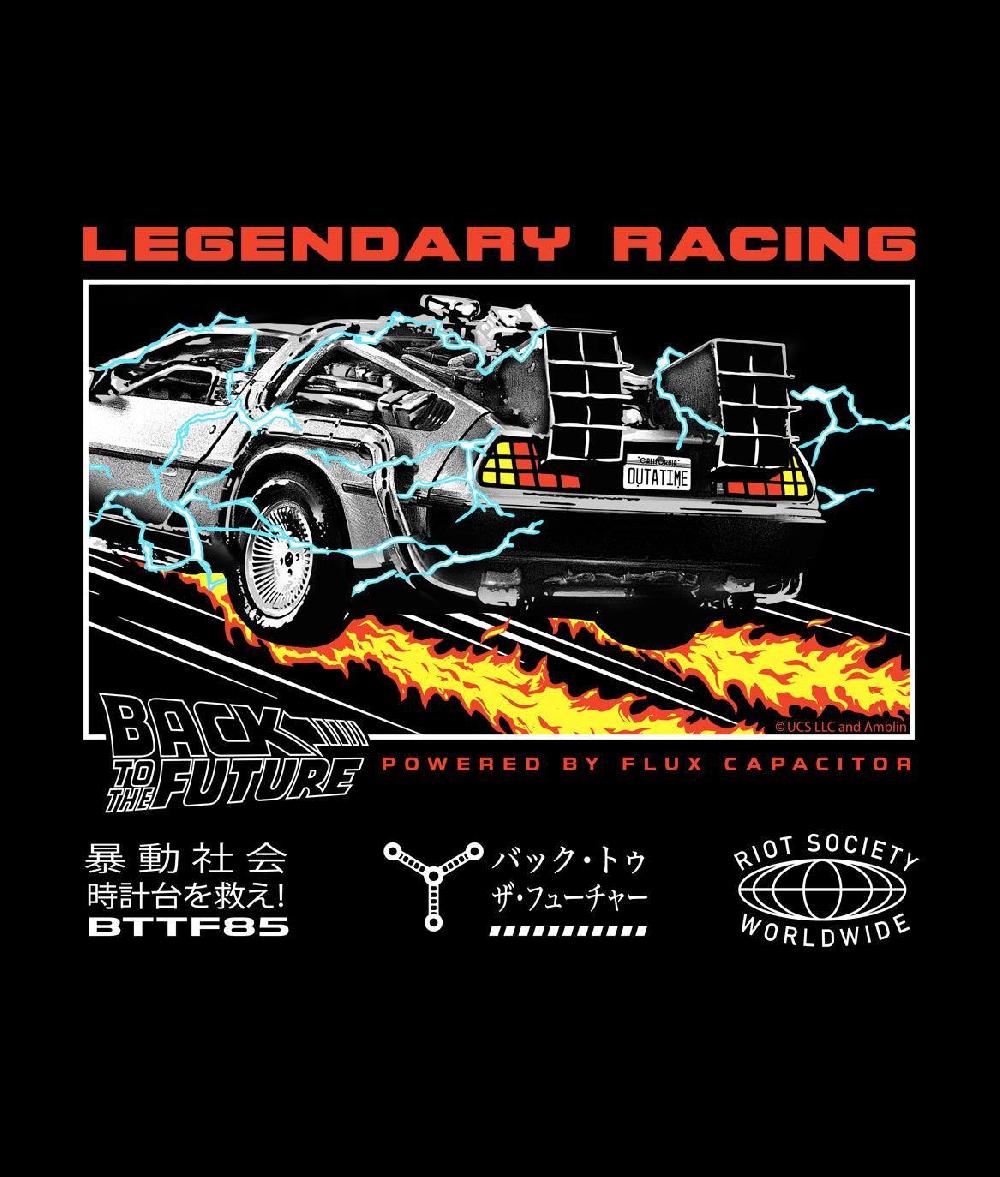 Riot Society Back To The Future Legendary Racing Womens Tee