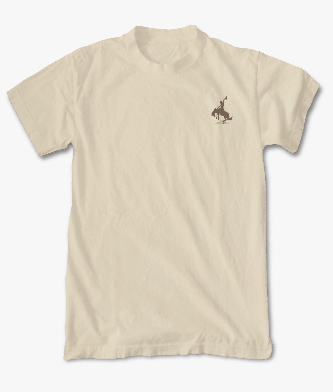 Riot Society Bucking Bronco Cowboy Embroidered Mens T-Shirt