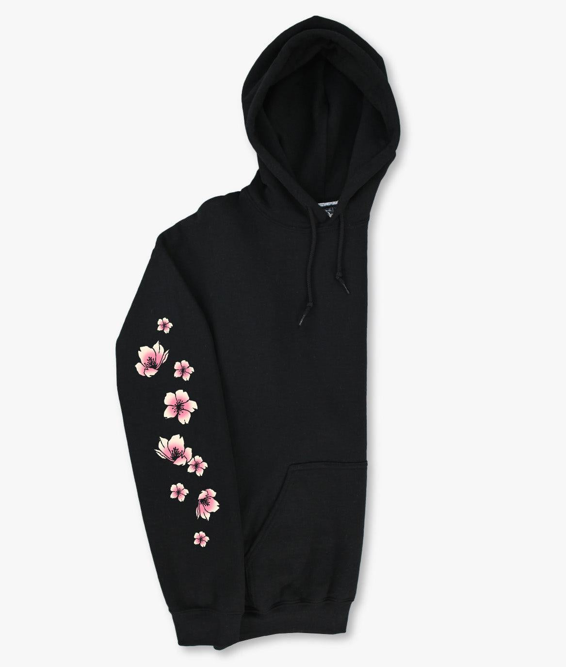 Riot Society Japan Koi Tattoo Blossom Womens Hoodie
