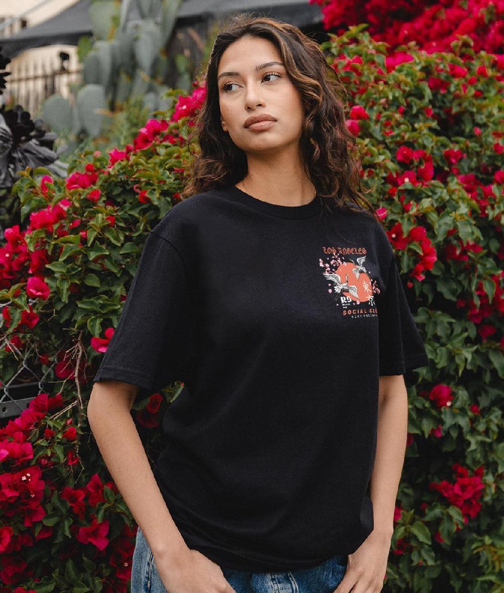 riot society Los Angeles Cranes Social Club Womens Tee