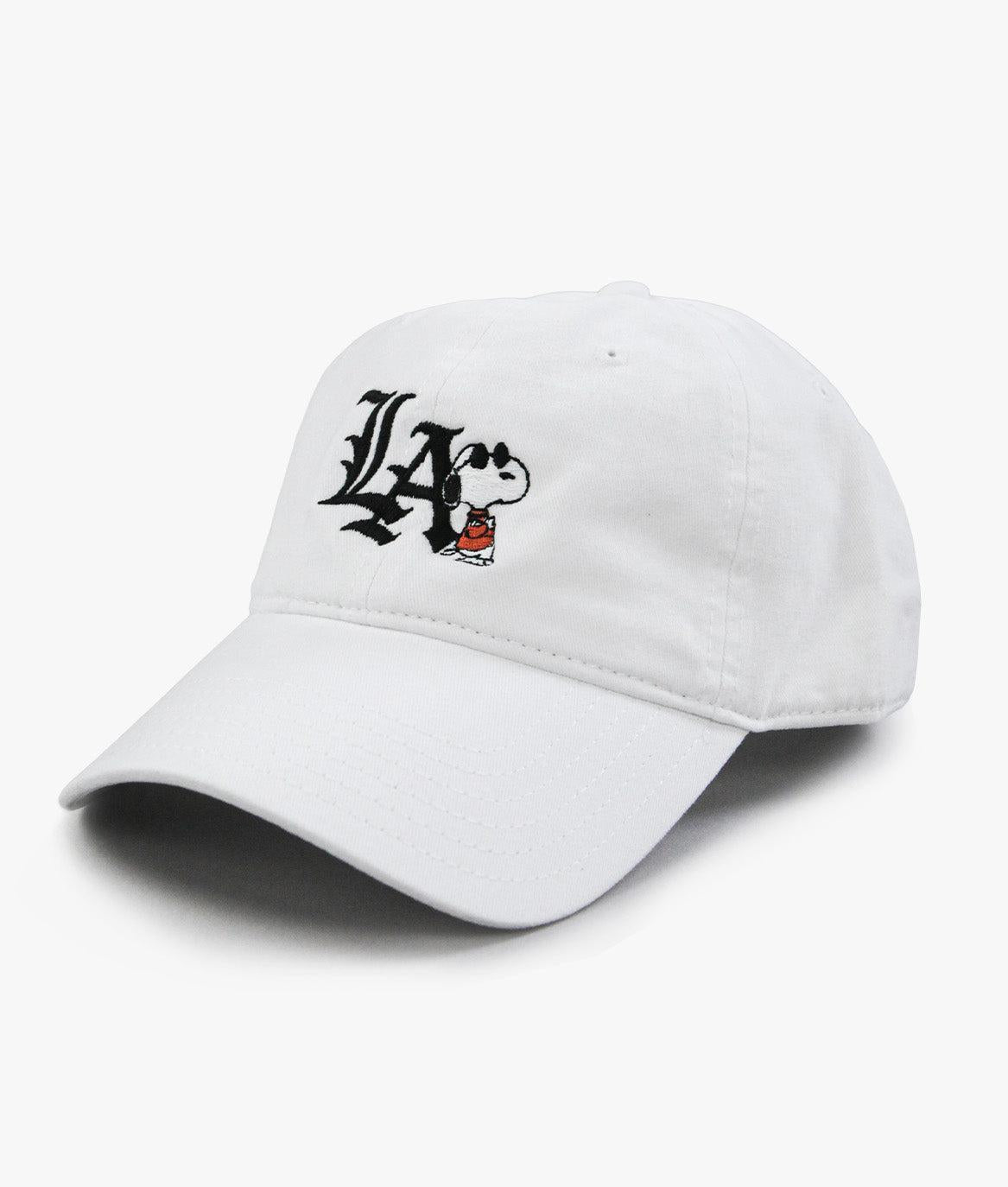 riot society Peanuts Snoopy LA Chill Embroidered Dad Hat