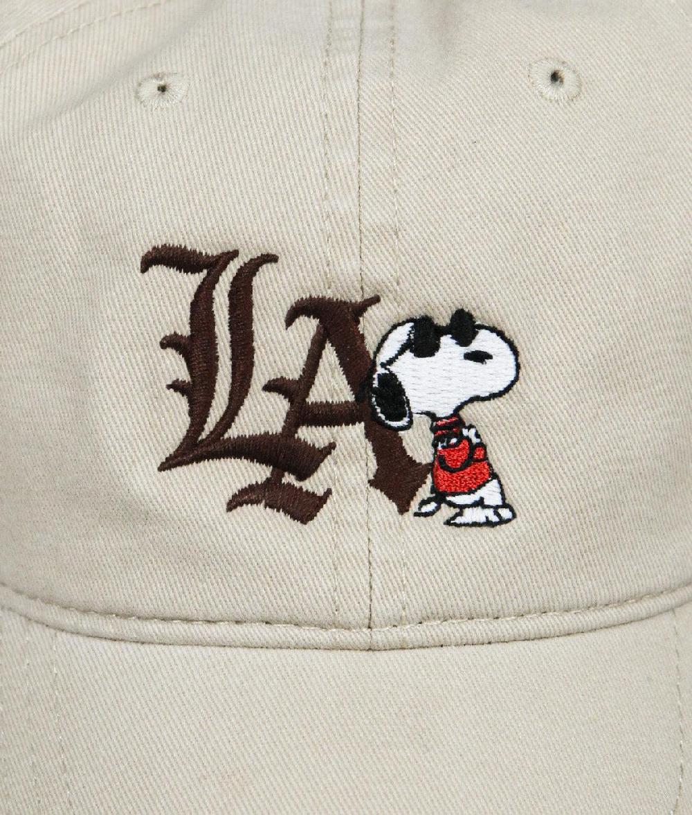 Riot Society Peanuts Snoopy LA Chill Embroidered Dad Hat