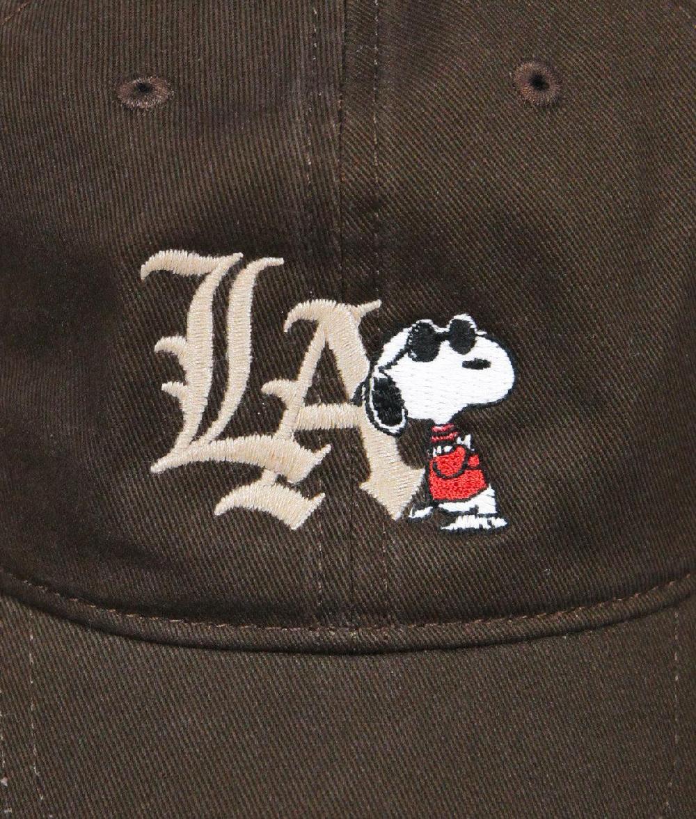 Riot Society Peanuts Snoopy LA Chill Embroidered Dad Hat